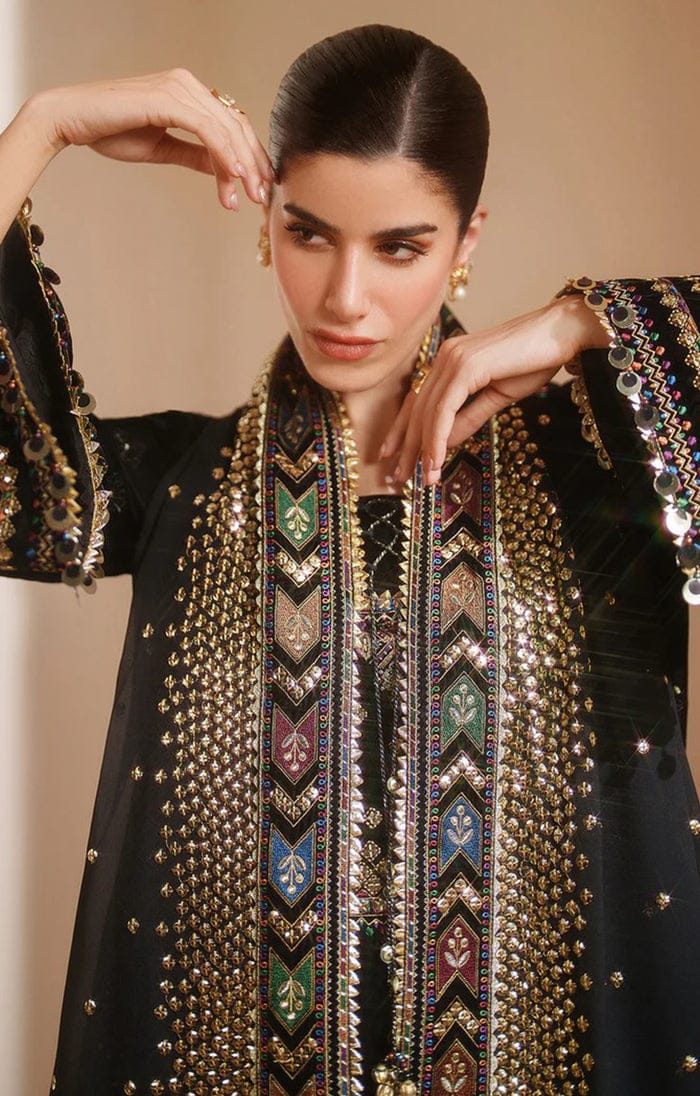 Jazmin 3pc Multi embroidery dress 4250-/